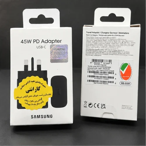 شارژر سامسونگ 45 وات PD مدل EP-TA845 USB-C - تصویر 2