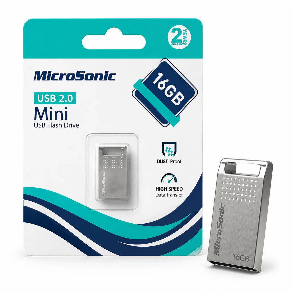 فلش مموری MicroSonic مدل Mini ظرفیت ۱۶ گیگابایت 2 فلش مموری MicroSonic مدل Mini ظرفیت ۱۶ گیگابایت - تصویر 2