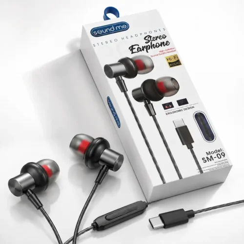 هندزفری تایپ‌ سی Sound Me مدل SM-09 - تصویر 2
