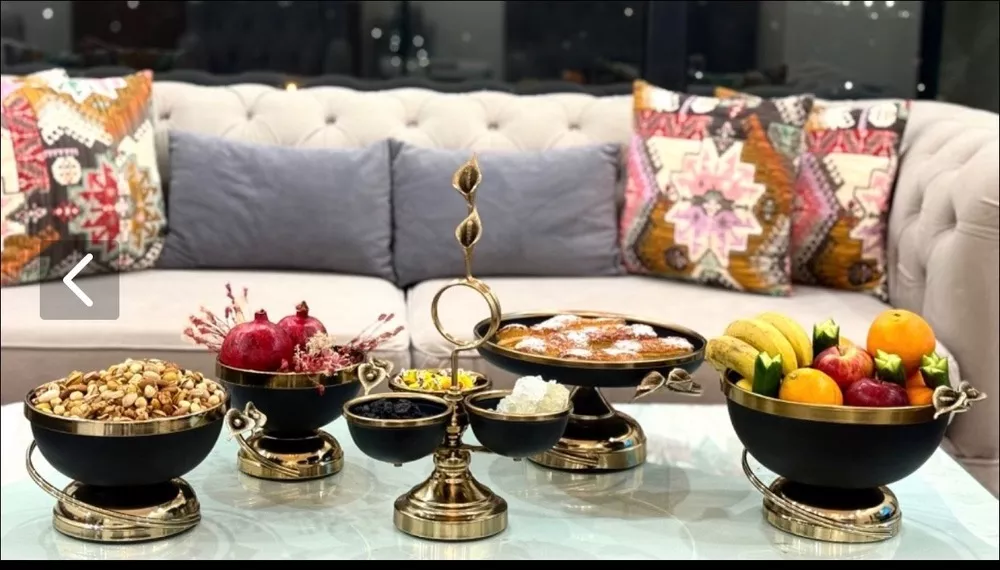 سرویس پنج تیکه لیلیوم گل برنجی 3 سرویس پنج تیکه لیلیوم گل برنجی - تصویر 3