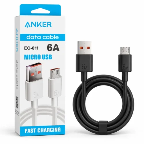 کابل Micro USB انکر 6 آمپر - Image 3